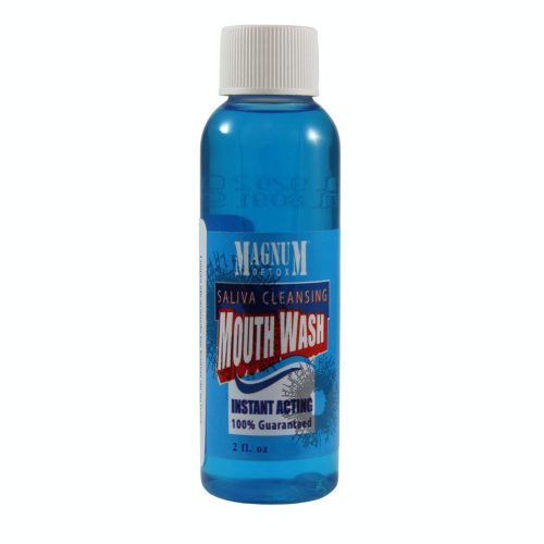 parte frontal de la botella Mouth wash detox 2 oz