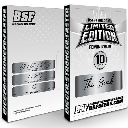 BSF Seeds Limited Edition THC Bomb 10Und Fem