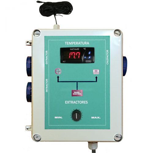 Controlador de Temperatura Indoor Novatec