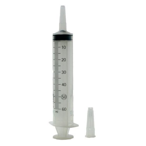 Jeringa 60ml Luer Cateter