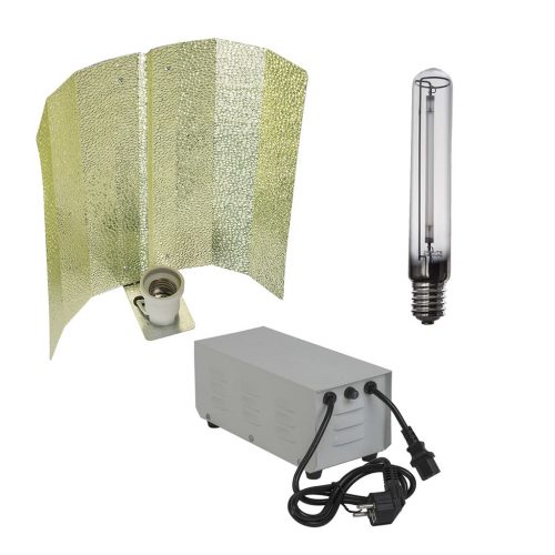 Kit 600W Reflector Stuco + Newlite HPS + Ignator 2.0 Cerrado (sin cable C14)