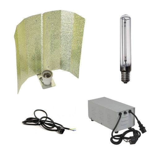 Kit 600W Reflector Stuco + Newlite HPS + Ignator 2.0 Cerrado