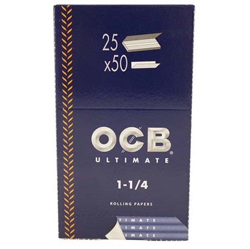 Papel de Fumar OCB Ultimate 1 1/4 (25Und)