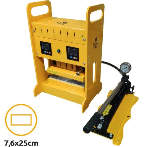 Prensa Qnubu Press Pro Lion Hidráulica 20Toneladas (Placa 12x12cm)