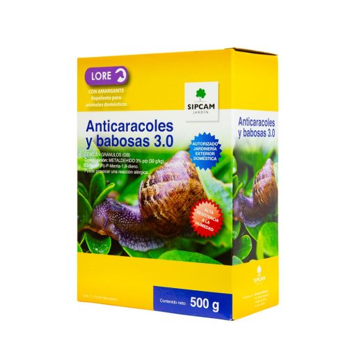 Sipcam Jardin Anticaracoles 3.0 500gr Metaldehído 3% GB
